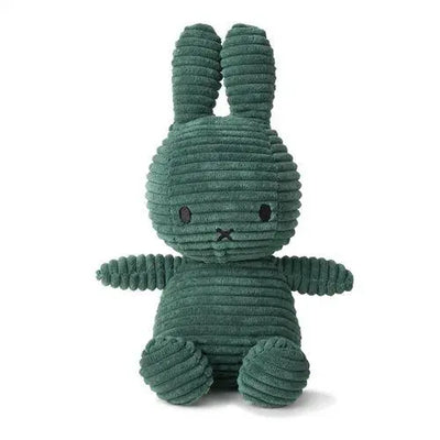 NIJNTJE - Miffy Sitting Corduroy Dark Green (23cm) - Le CirQue Kidsconceptstore 