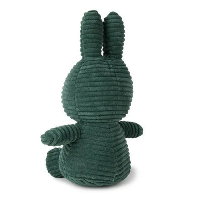 NIJNTJE - Miffy Sitting Corduroy Dark Green (23cm) - Le CirQue Kidsconceptstore 
