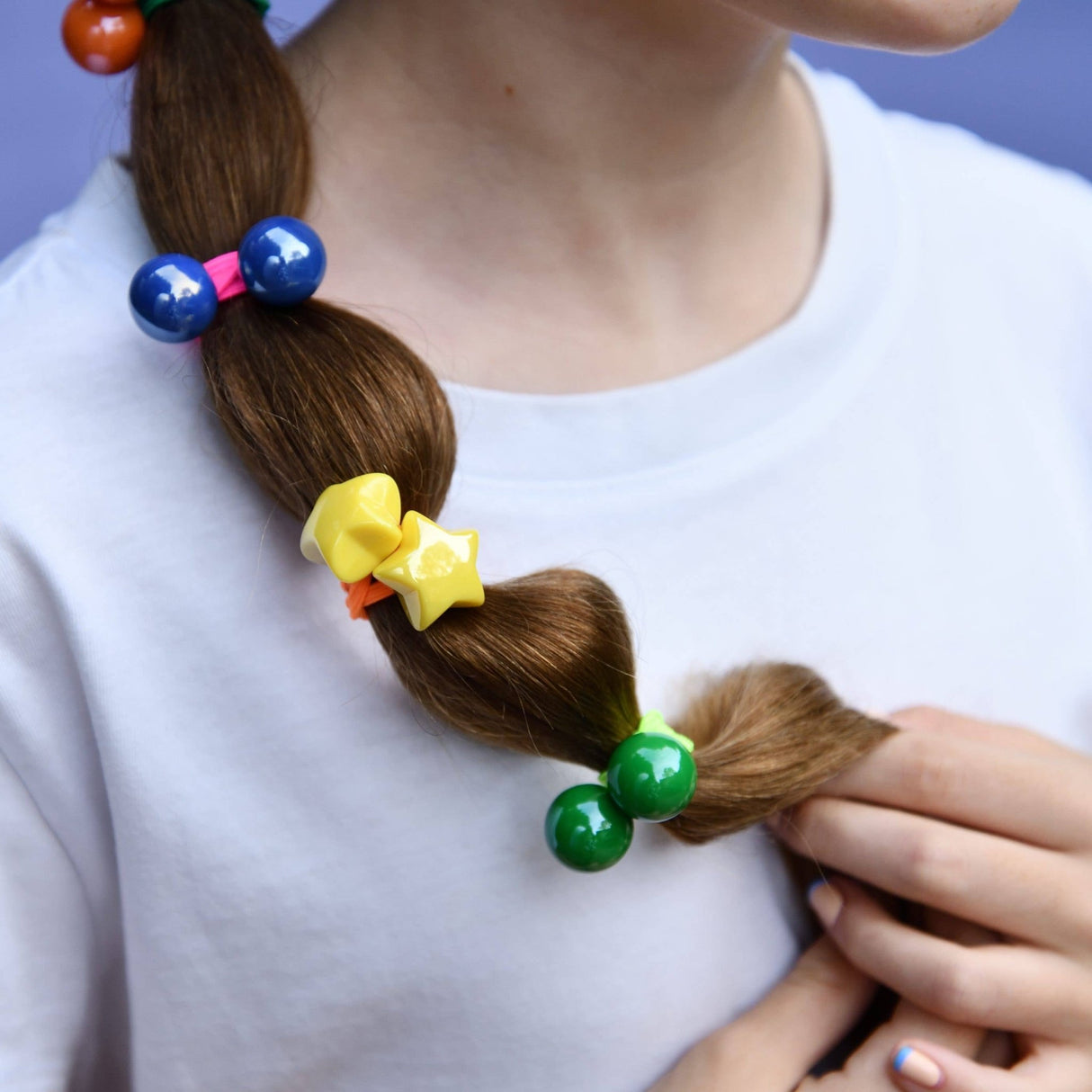 NO NASTIES KIDS | Haarelastiek | Starbright Bobbles Set - Le CirQue Conceptstore