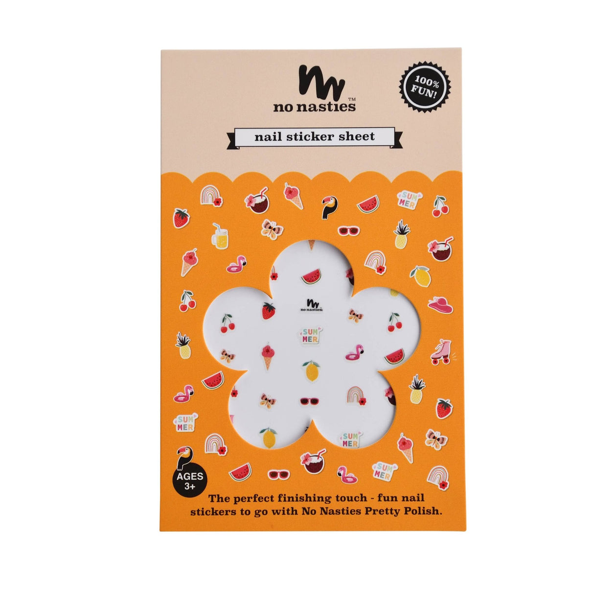 NO NASTIES KIDS | Nagelstickers Summer - Le CirQue Conceptstore