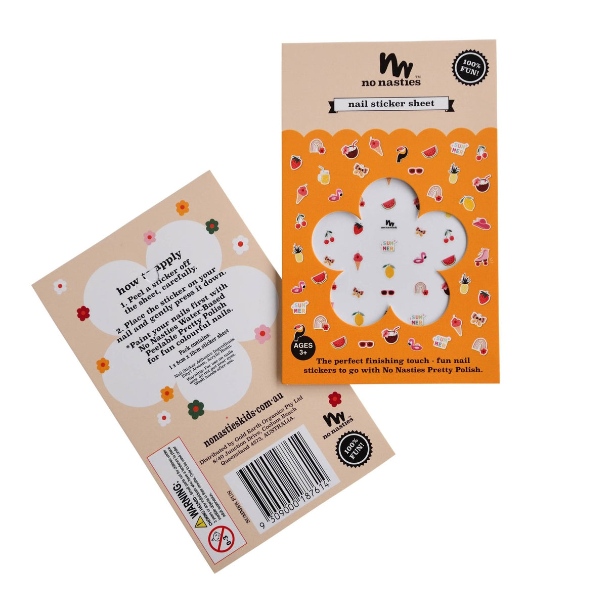 NO NASTIES KIDS | Nagelstickers Summer - Le CirQue Conceptstore