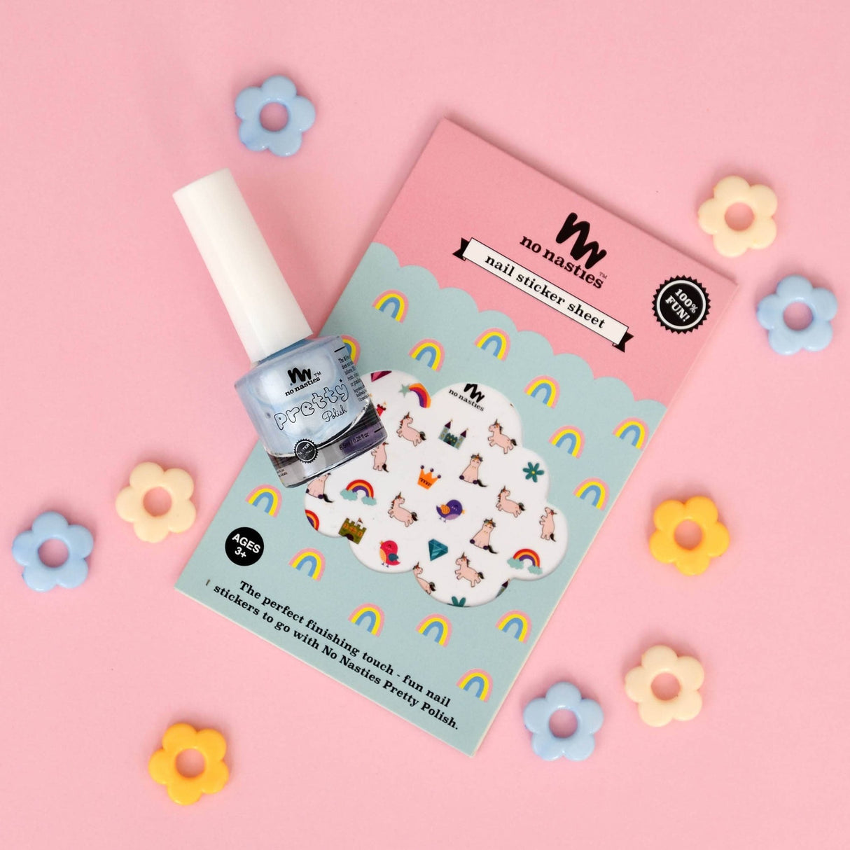 NO NASTIES KIDS | Nagelstickers Unicorn - Le CirQue Conceptstore