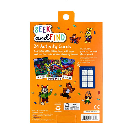 OOLY | Activity Cards | Hide & Seek 4+ - Le CirQue Conceptstore