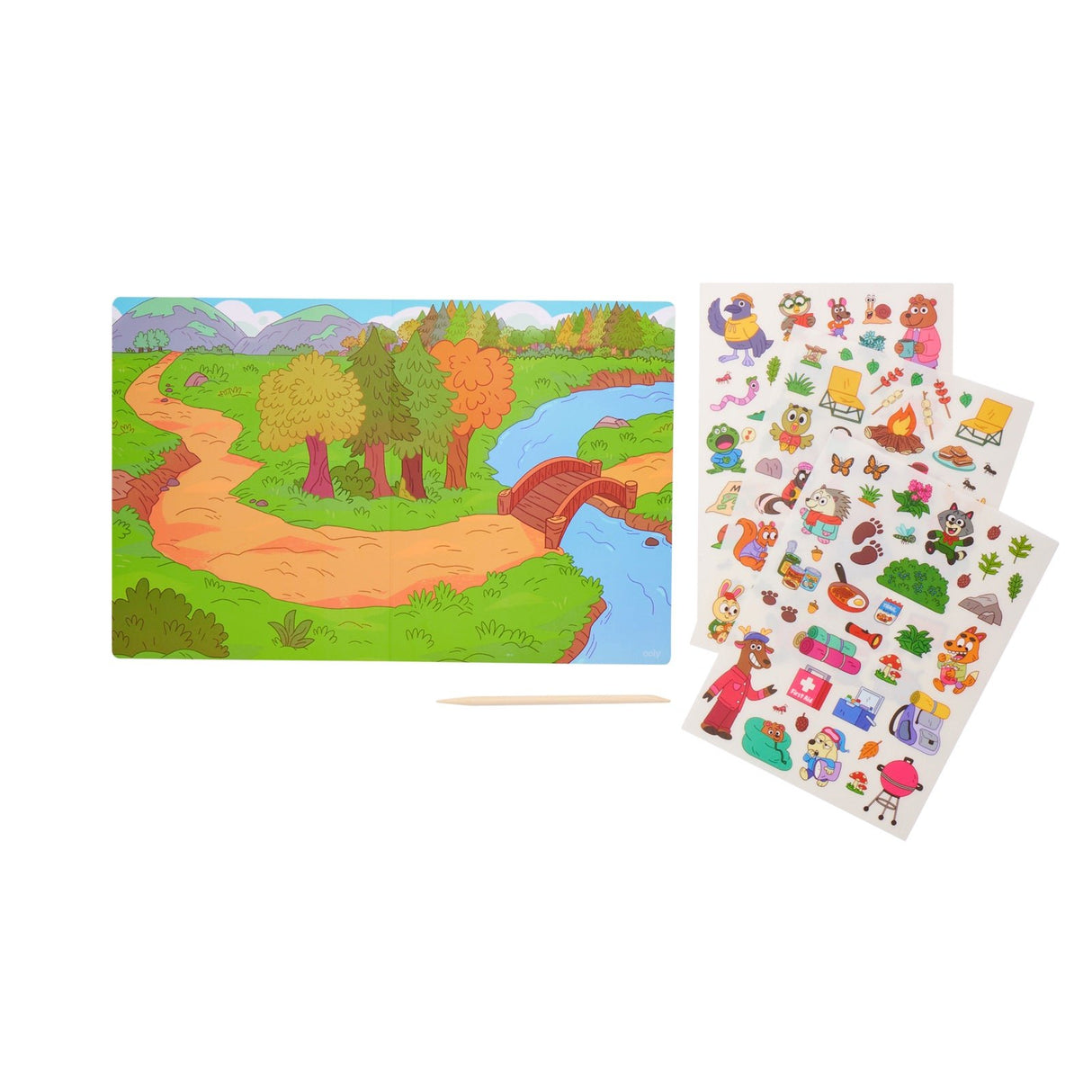 OOLY | Decals | Let’s Go Camping 5+ - Le CirQue Conceptstore