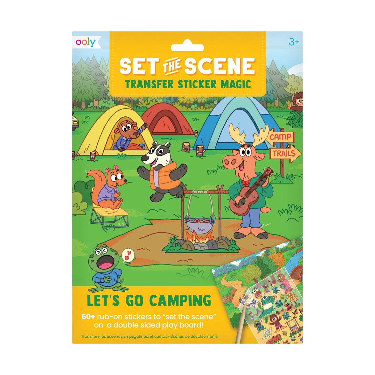 OOLY | Decals | Let’s Go Camping 5+ - Le CirQue Conceptstore
