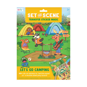 OOLY | Decals | Let’s Go Camping 5+ - Le CirQue Conceptstore