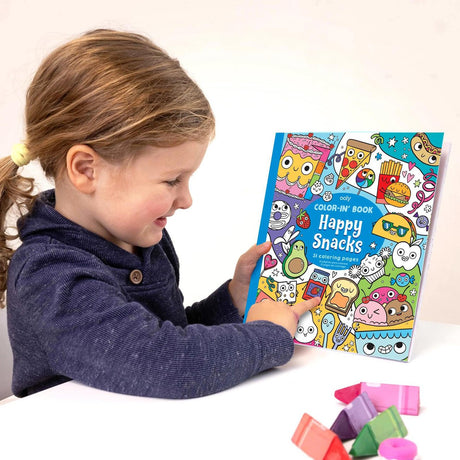 OOLY | Kleurboek | Happy Snack 3+ - Le CirQue Conceptstore