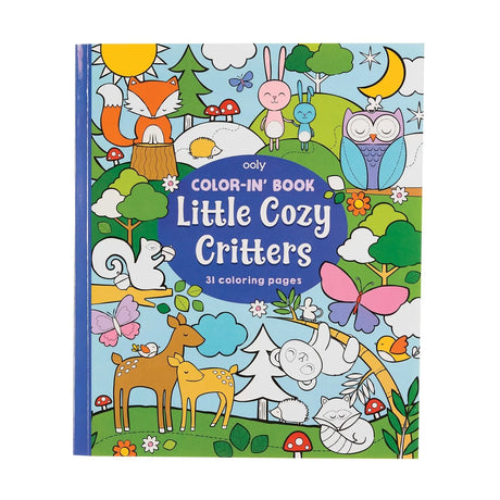 OOLY | Kleurboek | Little Cozy Critters 3+ - Le CirQue Conceptstore