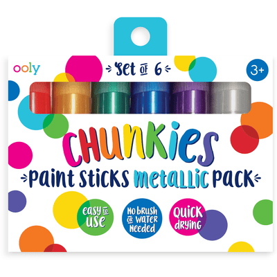 OOLY - Chunkies Paint Sticks Metallic - Le CirQue Kidsconceptstore 