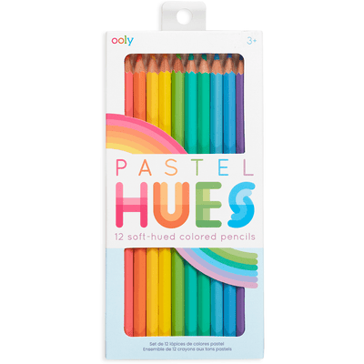 OOLY - Pastel Hues Colored Pencils (12) - Le CirQue Kidsconceptstore 
