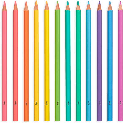 OOLY - Pastel Hues Colored Pencils (12) - Le CirQue Kidsconceptstore 