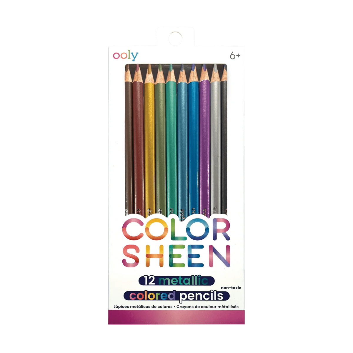 OOLY | Kleurpotloden | Color Sheen Metallic 6+ - Le CirQue Conceptstore