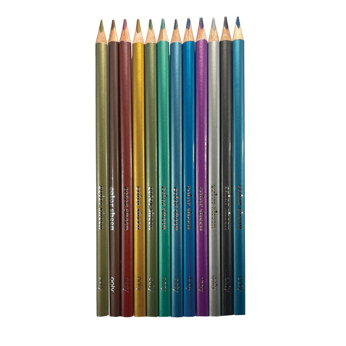 OOLY | Kleurpotloden | Color Sheen Metallic 6+ - Le CirQue Conceptstore