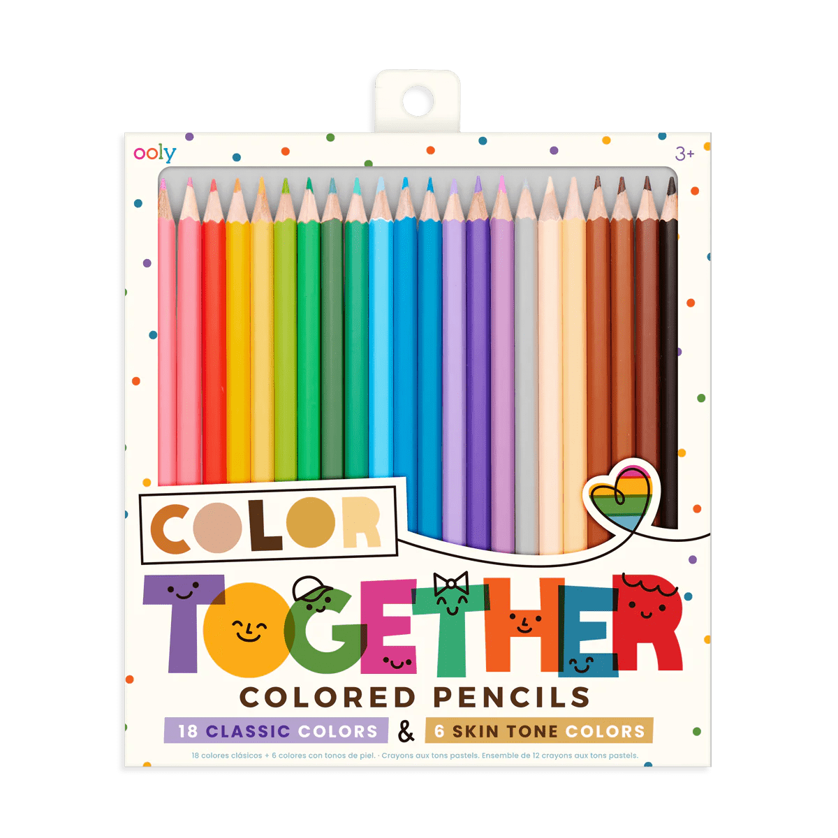 OOLY | Kleurpotloden | Color Together 24 Colors 3+ - Le CirQue Conceptstore