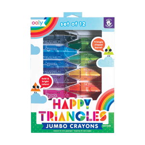 OOLY | Kleurpotloden | Happy Triangles Jumbo 3+ - Le CirQue Conceptstore