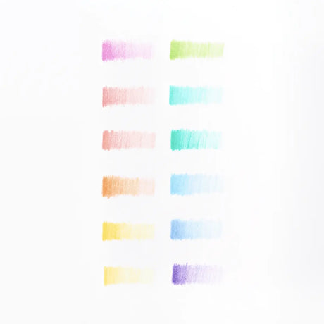 OOLY | Kleurpotloden | Pastel Hues 12 Colors 3+ - Le CirQue Conceptstore