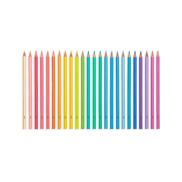 OOLY | Kleurpotloden | Pastel Hues 24 Colors 3+ - Le CirQue Conceptstore