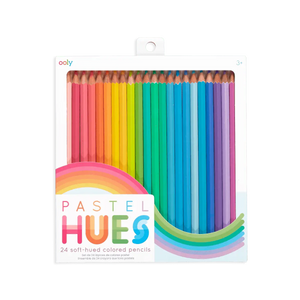 OOLY | Kleurpotloden | Pastel Hues 24 Colors 3+ - Le CirQue Conceptstore