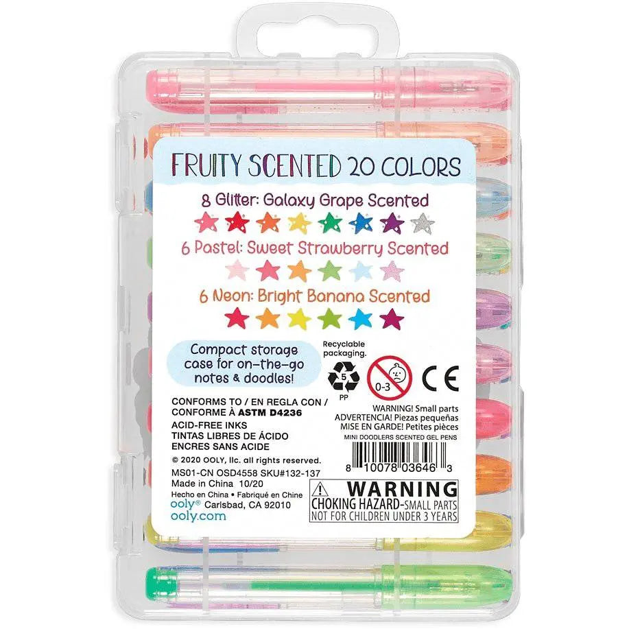 OOLY | Schrijfgerei | Mini Doodlers Scented Gel Pens 6+ - Le CirQue Conceptstore