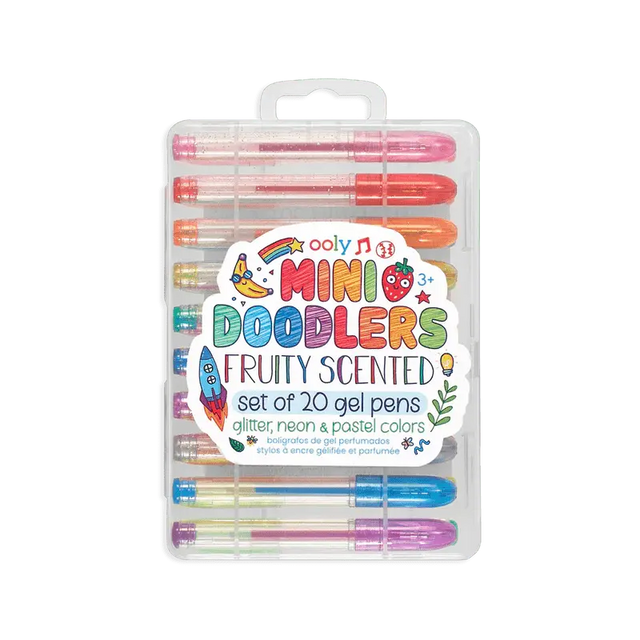 OOLY | Schrijfgerei | Mini Doodlers Scented Gel Pens 6+ - Le CirQue Conceptstore