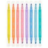 OOLY | Schrijfgerei | Pastel Liners Dual Tip Markers 6+ - Le CirQue Conceptstore