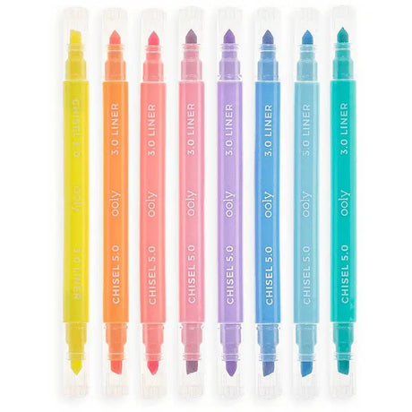 OOLY | Schrijfgerei | Pastel Liners Dual Tip Markers 6+ - Le CirQue Conceptstore