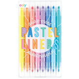 OOLY | Schrijfgerei | Pastel Liners Dual Tip Markers 6+ - Le CirQue Conceptstore