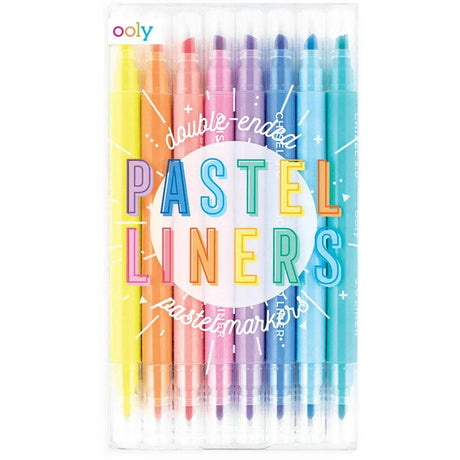 OOLY | Schrijfgerei | Pastel Liners Dual Tip Markers 6+ - Le CirQue Conceptstore