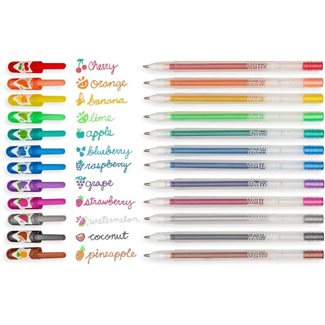 OOLY | Schrijfgerei | Yummy Yummy Scented Glitter Pens - Le CirQue Conceptstore