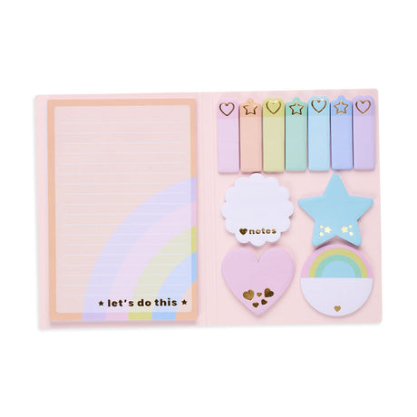 OOLY | Stickers | Side Notes | Pastel Rainbows - Le CirQue Conceptstore