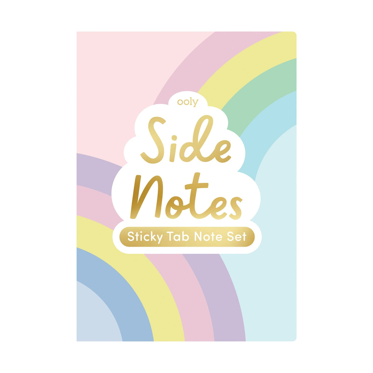 OOLY | Stickers | Side Notes | Pastel Rainbows - Le CirQue Conceptstore