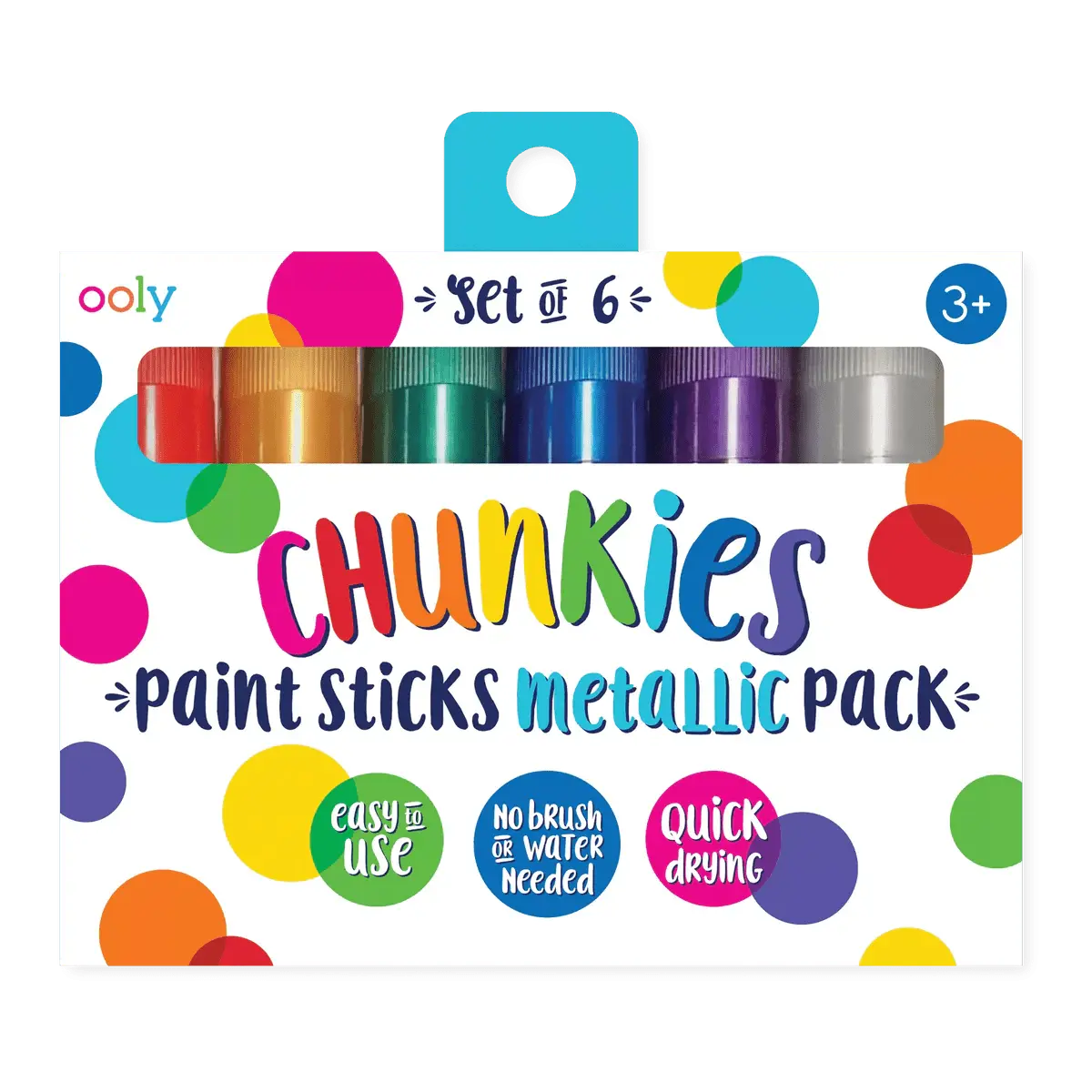 OOLY | Verf | Chunkies Paint Sticks | Metallic 3+ - Le CirQue Conceptstore