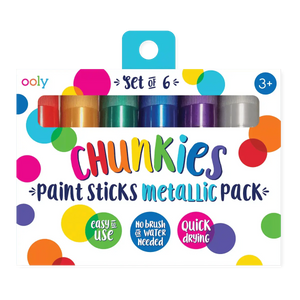 OOLY | Verf | Chunkies Paint Sticks | Metallic 3+ - Le CirQue Conceptstore
