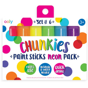 OOLY | Verf | Chunkies Paint Sticks | Neon 3+ - Le CirQue Conceptstore