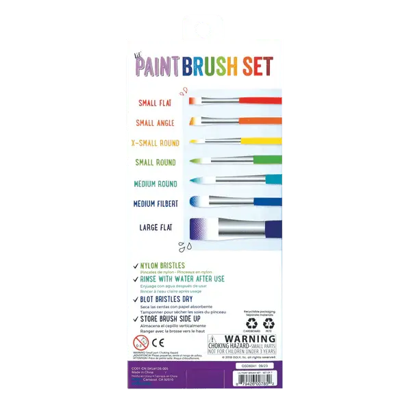 OOLY | Verf | Lil Paint Brush Set 3+ - Le CirQue Conceptstore
