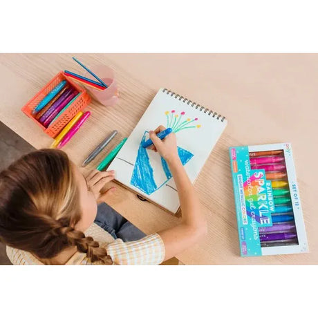 OOLY | Verf | Rainbow Sparkle Metallic Watercolor Gel Crayons 3+ - Le CirQue Conceptstore
