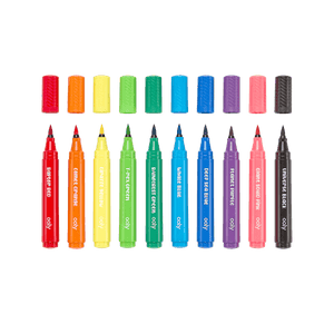 OOLY | Viltstiften | Big Bright Brush Markers 3+ - Le CirQue Conceptstore