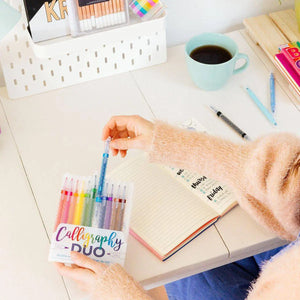 OOLY | Viltstiften | Calligraphy Duo Tip Markers - Le CirQue Conceptstore
