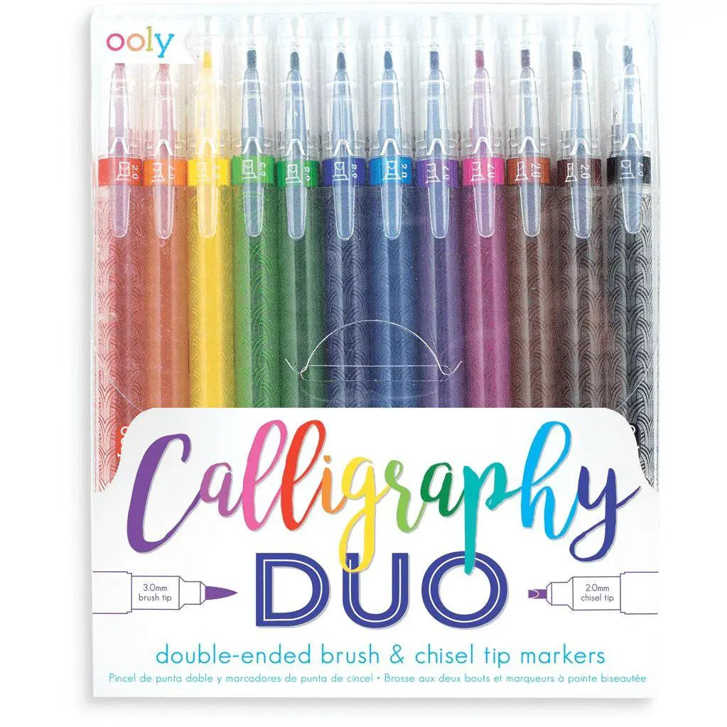 OOLY | Viltstiften | Calligraphy Duo Tip Markers - Le CirQue Conceptstore