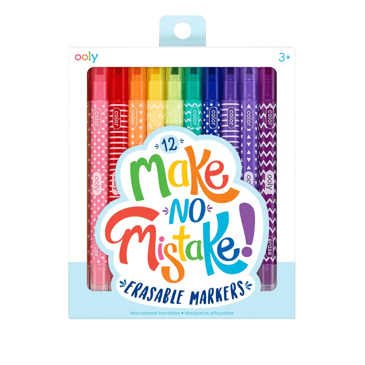 OOLY | Viltstiften | Make No Mistake Erasable 6+ - Le CirQue Conceptstore