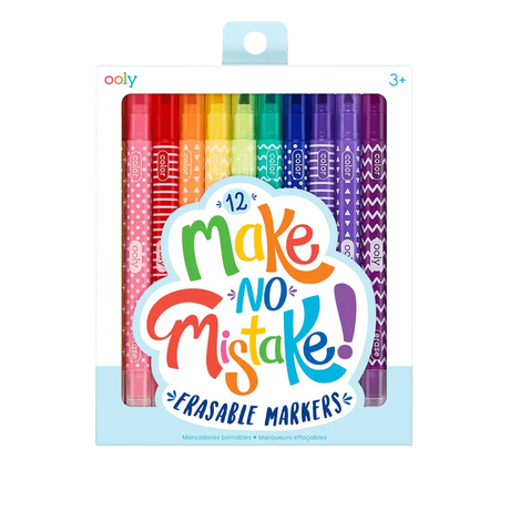 OOLY | Viltstiften | Make No Mistake Erasable 6+ - Le CirQue Conceptstore