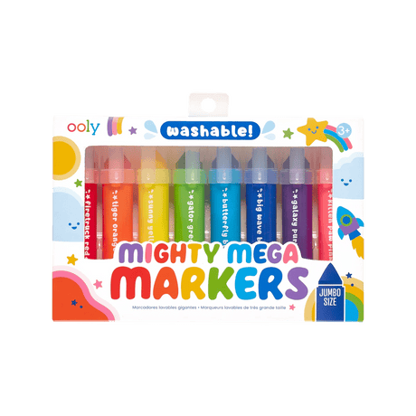 OOLY | Viltstiften | Mighty Mega Markers 3+ - Le CirQue Conceptstore