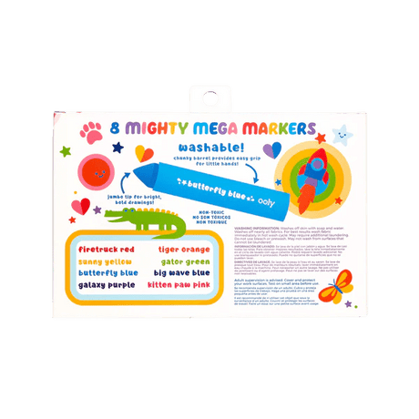 OOLY | Viltstiften | Mighty Mega Markers 3+ - Le CirQue Conceptstore