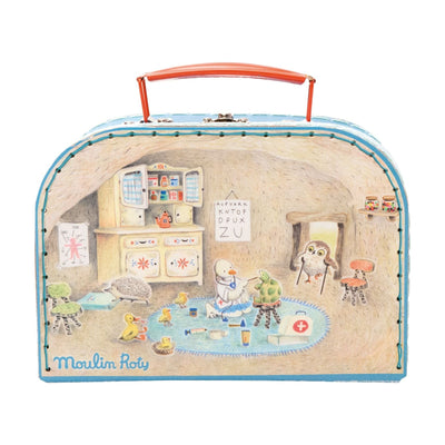 MOULIN ROTY - Houten Dokterset in koffertje "La Grande Famille" 3+ - Le CirQue Kidsconceptstore 