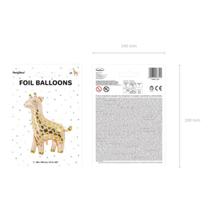 PARTY DECO | Folie Ballon | Giraf XL - Le CirQue Conceptstore