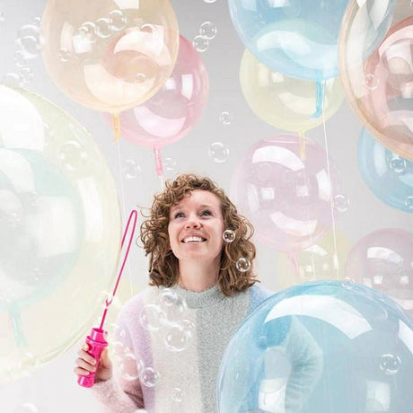 PARTY DECO | Folie Ballon | Transparant Mint - Le CirQue Conceptstore