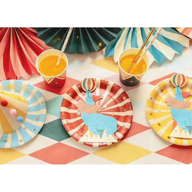 PARTY DECO | Kartonnen Bordjes | Circus - Le CirQue Conceptstore