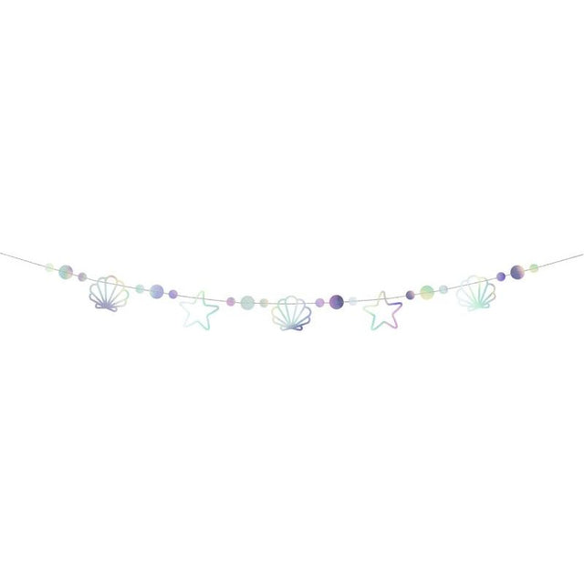 PARTY DECO | Papieren Slinger | Zeemeermin - Le CirQue Conceptstore