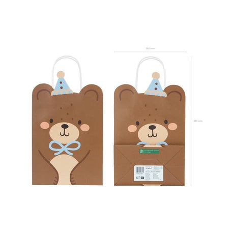 PARTY DECO | Papieren Zakje | Bear - Le CirQue Conceptstore