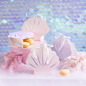 PARTY DECO | Papieren Zakje | Seashell Mix (4 stuks) - Le CirQue Conceptstore